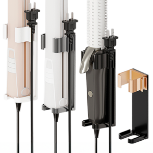 고데기 거치대 에어랩 거치대 무타공 3M, 그레이