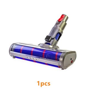 호환 가능 다이슨 V12 Detect Slim V10 Slim SV18 SV20 진공 청소기 교체용 소프트 보풀 클리너 헤드LED 조명