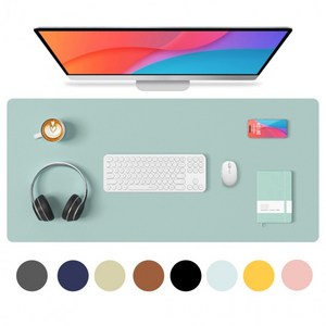 가죽 마우스 장패드 책상 데스크 매트