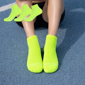 크로커다일 드라이쿨 넌슬립 2중쿠션 스포츠 밀착 런닝 단목 양말 CD402 3켤레