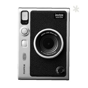 휴대용 즉석 인화 카메라 레트로 디자인 수동 조작 버튼 필름 사진 촬영 여행, 1개, 블랙