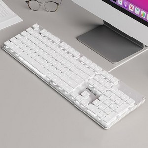 EWEADN GX710 저소음키보드 LED 기계식 유선 일반형 104키 키보드
