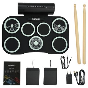 삼익악기 롤 전자드럼 민트