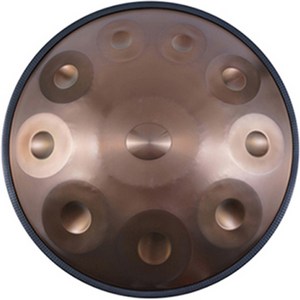 와이든 스틸 핸드팬 9음계 골드, 22W1559, 1개