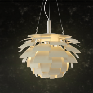 루이스폴센식탁등 아티초크 루이스폴센 조명 펜던트, 화이트