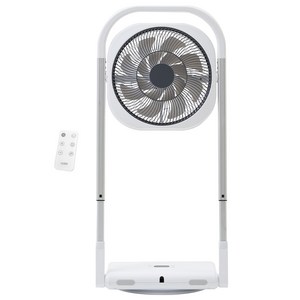 르젠 슬림 수납형 접이식 선풍기, LZEF-CD200