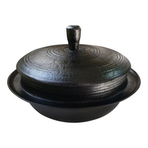 죽마고우 명품 인덕션 무쇠 가마솥 1인부터 18인용 국내산 들기름으로 길들인후 출고, 선택06:명품 무쇠가마솥240호(10인용), 1개