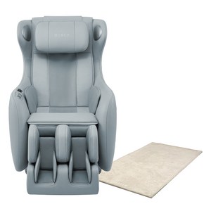 코웨이 비렉스 안마의자 마인플러스 + 러그 세트 방문설치, MC-B02, 아틱 그레이