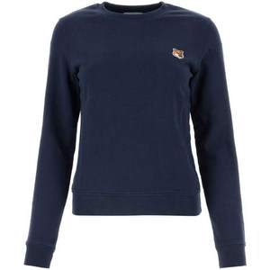 [백화점정품] 메종키츠네 스웨트 셔츠 맨투맨 티셔츠 (당일) 폭스 헤드 네이비 여성 LW00302KM0001 P476