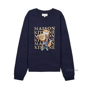 [백화점정품] 메종키츠네 스웨트 셔츠 맨투맨 티셔츠 폭스 챔피언 레귤러 LW00310KM0001 NA