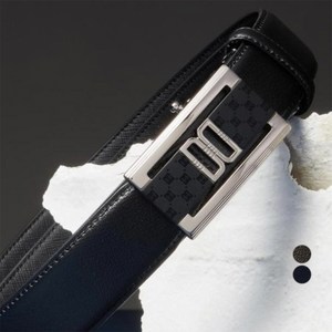 닥스 남성용 DD장식 무광버클 소가죽 자동벨트 DBBE5F76