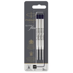 [수입정품]  파카 큉크 볼펜 블랙 리필