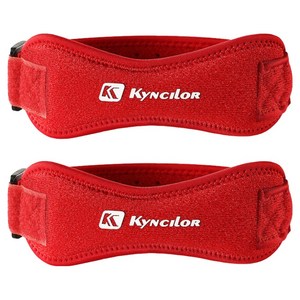 킨실러 고탄력 슬개골 등산 러닝 데일리 원버클 웨이브 무릎보호대