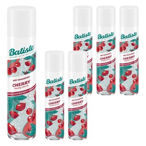 바티스트 드라이샴푸 체리, 6개, 200ml