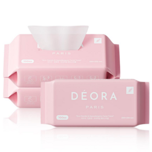 데오라 부드러운 순면 일회용 페이스타올