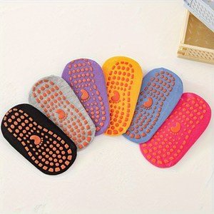 아포나 아동용 미끄럼방지 양말 6켤레 유아 초등