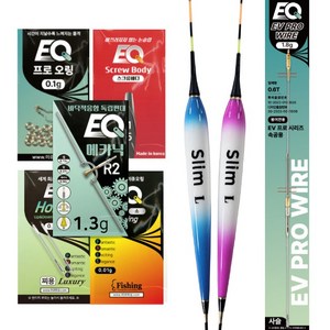 [낚시세트] 전자찌세트 직두리낚시편 하우스낚시세트 (찌맞춤 옵션선택), 1세트, 1