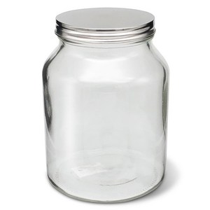 미르코리아 메탈글라스자 원형 유리 담금주병