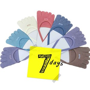 4켤레+4켤레 닥터풋 발가락 양말 특허받은 기능성양말 세븐데이즈+1 남자 여자 발가락 무좀 향균 면