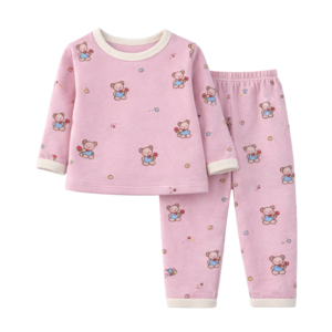 HO-OH 아동용 발열 실내복 기모 내의 9부 상하세트