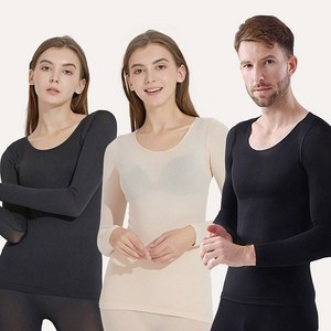 후끈후끈 슬림발열내의 상하세트 기능성 겨울 보온 내복세트