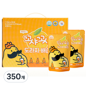 꼬샤꼬샤 도라지 배즙, 110ml, 350개
