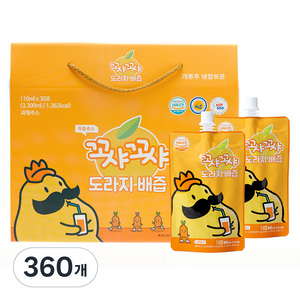 꼬샤꼬샤 도라지 배즙 스파우트형, 110ml, 360개