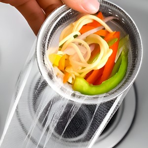 촘촘거름망 음식물 싱크대 배수구 거름망, 300개, 1세트