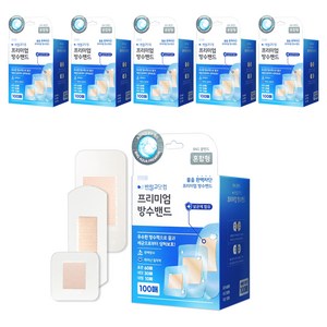 반창고닷컴 BNG 쿨 프리미엄 방수밴드, 100개입, 6세트