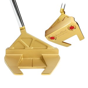 마쓰야마 제로토크 그랜드버드 두다리 삼각넥 말렛형 센타 GB 골드 퍼터, 3도