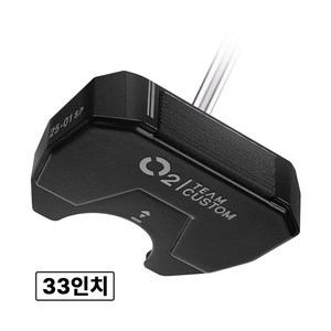 팀커스텀 제로토크 직진성 관용성 제로투 퍼터, 33인치, 3도