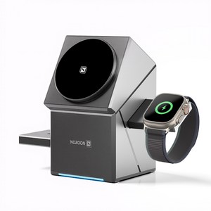 노존 QI2 갤럭시 15W 맥세이프 S25 고속 충전 3IN1 거치대 무선 충전기 버즈3 프로