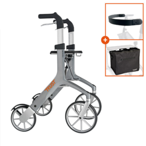 트러스트케어 어르신 노인보행기 렛츠 플라이 그레이 경량형 보행보조기 실버카 복지용구+좋은의료기 카탈로그