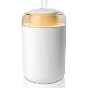 PERFFIER 퍼피어 무선  미니 가습기 무소음 무드등 가정용 사무실 탁상용1200ml