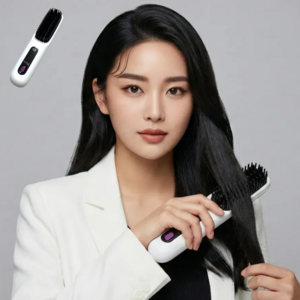 지티시재팬 무선 휴대용 빗고데기 헤어 뿌리 볼륨 스타일링 고데기