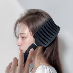 해피헤이븐 뿌리 볼륨 헤어 브러쉬 두피마사지 라운드 빗