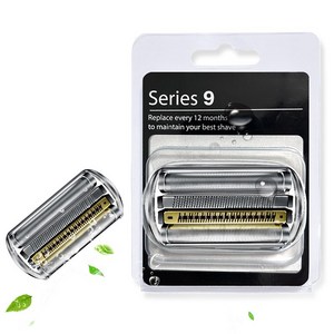 브라운 시리즈9 프로 호환 면도기 헤드 94M (9290/9280 호환), 실버, 1개