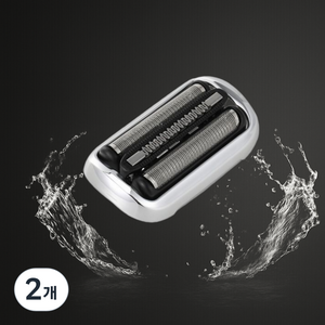 [위티] 호환 브라운 전기면도기 신형 S5 S6 S7 73S 면도날 날망 헤드, 73S면도날, 2개, 실버