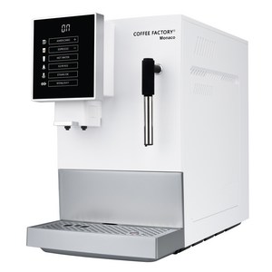 커피팩토리 모나코 전자동 에스프레소 커피머신, 실버, 커피팩토리 모나코