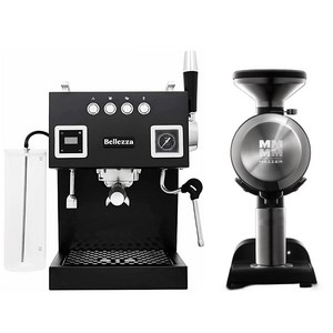 벨레짜 벨로나 메져 필로스 홈카페커피머신 블랙세트
