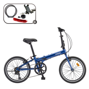 2026 삼천리 20 에피소드 미니벨로 접이식자전거 폴딩자전거, 1개, 148cm, 블루