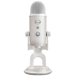 로지텍코리아 공식 BLUE YETI 예티 오로라 컬렉션 USB 콘덴서마이크, 화이트, YETI 오로라
