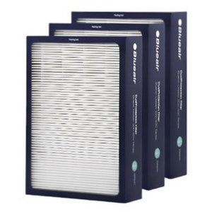 정품 블루에어 필터 500/600 듀얼프로텍션 501 503 505 510 550E 550EB 601 603 605 650E 680i 690i, 3세트