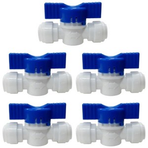 정수기 볼밸브 (호스: 1/4