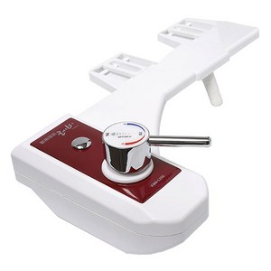 국민비데 레비 KMB-L200 기계식 무전원 수동 냉온수겸용 물청소 비데