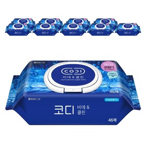 코디 비데앤클린 물티슈 캡형