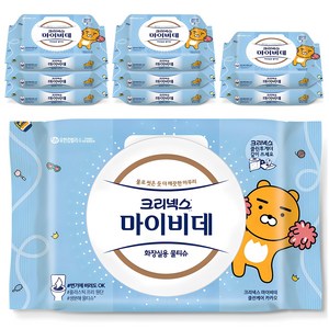 마이비데 클린케어 화장실용 물티슈 캡형