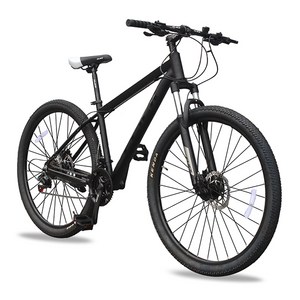 29인치 MTB 자전거 시마노 24단 유압식 클릭 토브29D 2세대, 1개, 180cm, 무광블랙/미조립