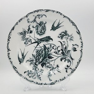 [앤틱] 스웨덴 로스트란드 스발라 패턴 샐러드 접시