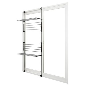 웰렉스 발코니 빨래건조대 CB, 건조봉 3단-100cm, 1개